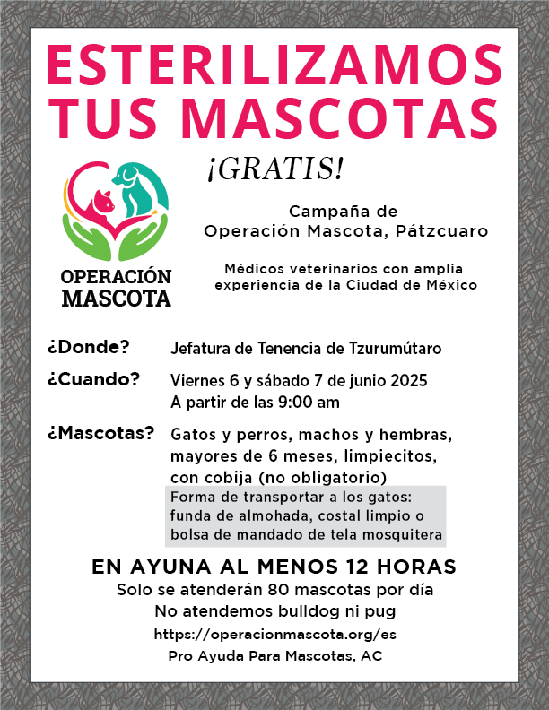 Operación Mascota Clínica junio 2025
